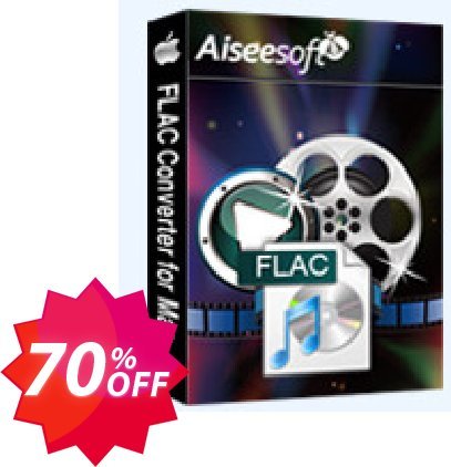 Aiseesoft FLAC Converter for MAC Coupon code 70% discount 