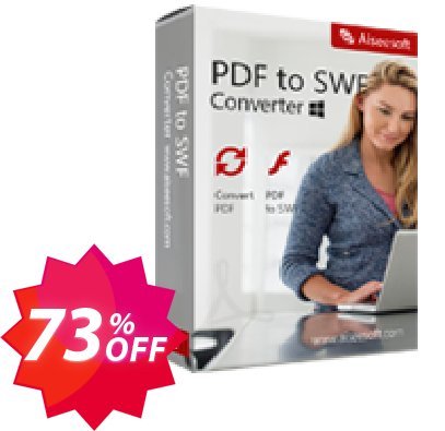 Aiseesoft PDF to SWF Converter Coupon code 73% discount 