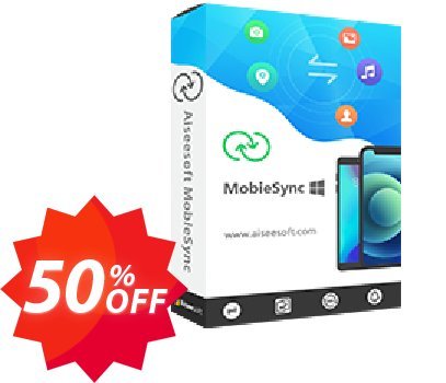 MobieSync for 3PCs Coupon code 50% discount 