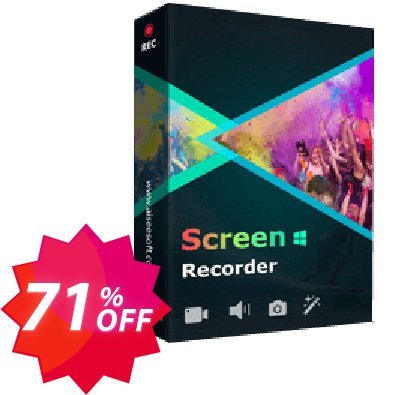 Aiseesoft Screen Recorder Lifetime Coupon code 71% discount 