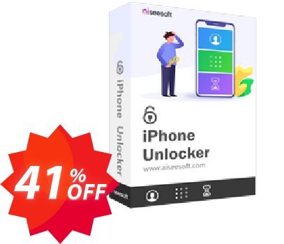 Aiseesoft iPhone Unlocker for MAC Coupon code 41% discount 