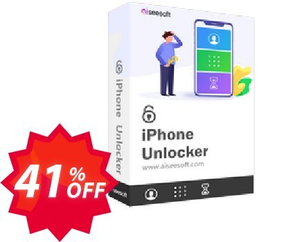 Aiseesoft iPhone Unlocker for MAC, Lifetime  Coupon code 41% discount 