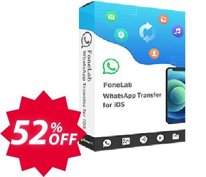 MAC FoneLab - Whatsapp Transfer for iOS Coupon code 52% discount 
