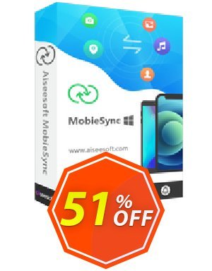 Aiseesoft MobieSync - Monthly Coupon code 51% discount 