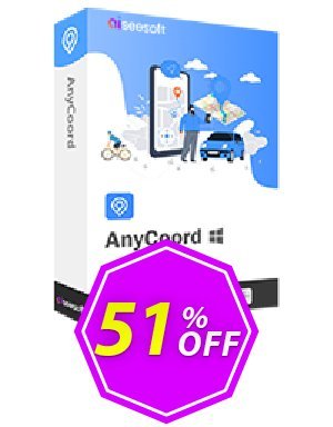 Aiseesoft AnyCoord - Lifetime/12 Devices Coupon code 51% discount 