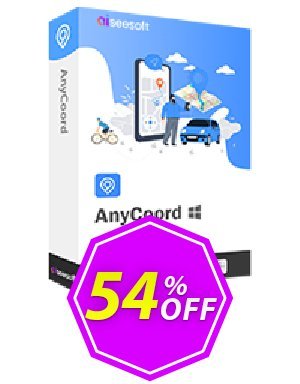 Aiseesoft AnyCoord - 1 Quarter Coupon code 54% discount 