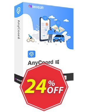 Aiseesoft AnyCoord - Monthly/12 Devices Coupon code 24% discount 