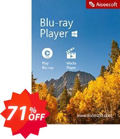 Aiseesoft Blu-ray Player Coupon code 71% discount 