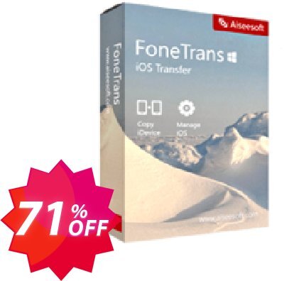 FoneTrans Coupon code 71% discount 