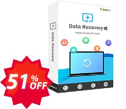 Aiseesoft Data Recovery Coupon code 51% discount 