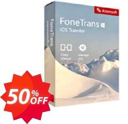 FoneTrans Commercial Plan Coupon code 50% discount 