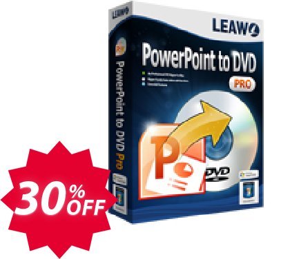 Leawo PowerPoint to DVD Pro /LIFETIME/ Coupon code 30% discount 
