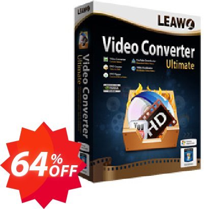 Leawo Video Converter Ultimate /LIFETIME/ Coupon code 64% discount 