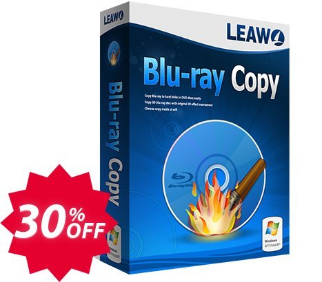 Leawo Blu-ray Copy Lifetime Coupon code 30% discount 