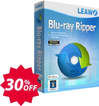 Leawo Blu-ray Ripper Lifetime Coupon code 30% discount 