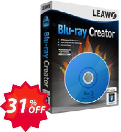 Leawo Blu-ray Creator /LIFETIME/ Coupon code 31% discount 