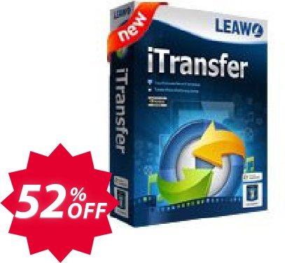Leawo iTransfer /LIFETIME/ Coupon code 52% discount 