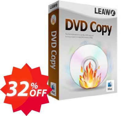 Leawo DVD Copy for MAC Lifetime Coupon code 32% discount 