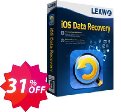 Leawo iOS Data Recovery Lifetime Coupon code 31% discount 