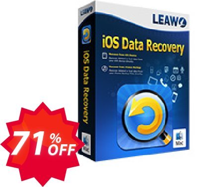 Leawo iOS Data Recovery for MAC Lifetime Coupon code 71% discount 