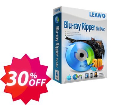 Leawo Blu-ray to MKV Converter for MAC Lifetime Coupon code 30% discount 