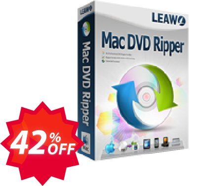 Leawo DVD Ripper for MAC Coupon code 42% discount 