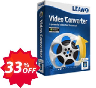 Leawo HD Video Converter Coupon code 33% discount 