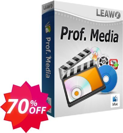 Leawo Prof. Media for MAC Coupon code 70% discount 