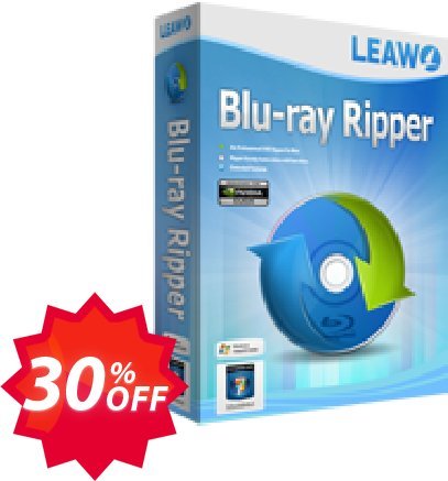 Leawo Blu-ray Ripper Lifetime Coupon code 30% discount 