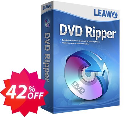 Leawo DVD Ripper Coupon code 42% discount 