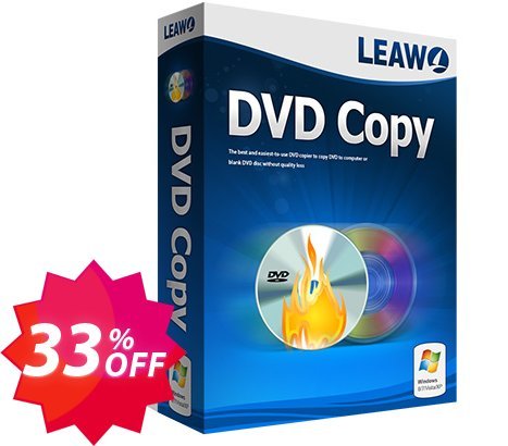 Leawo DVD Copy Coupon code 33% discount 