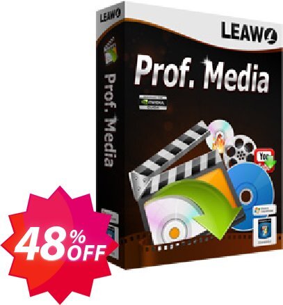 Leawo Total Media Converter Ultimate Coupon code 48% discount 