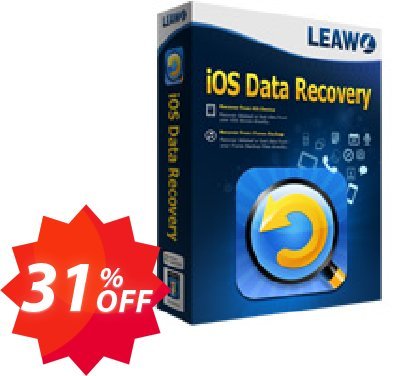 Leawo iOS Data Recovery Coupon code 31% discount 