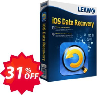 Leawo iOS Data Recovery Coupon code 31% discount 