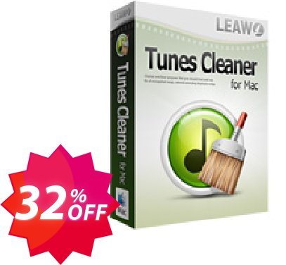 Leawo Tunes Cleaner for MAC Coupon code 32% discount 