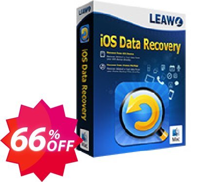 Leawo iOS Data Recovery for MAC Coupon code 66% discount 