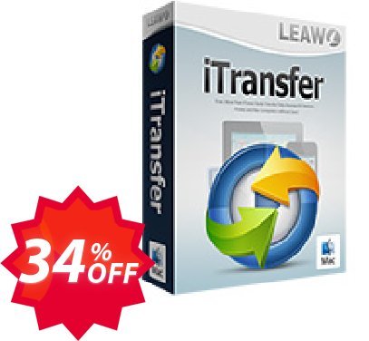Leawo iTransfer for MAC Coupon code 34% discount 