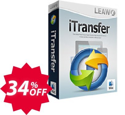 Leawo iTransfer for MAC Coupon code 34% discount 