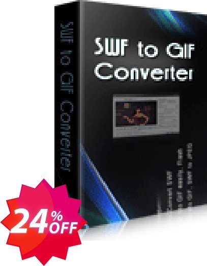 Aoao SWF to GIF Converter Coupon code 24% discount 