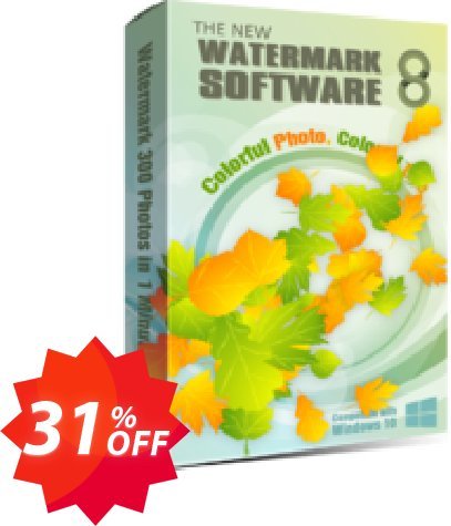 Watermark Software for Business Coupon code 31% discount 