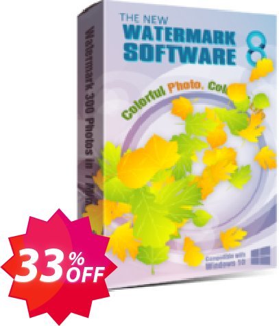 Watermark Software for Personal Coupon code 33% discount 