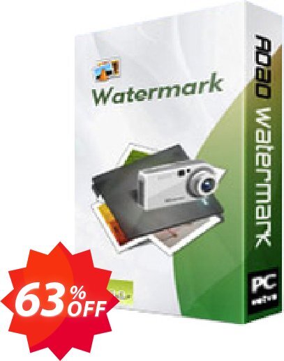 Aoao Photo Watermark Coupon code 63% discount 