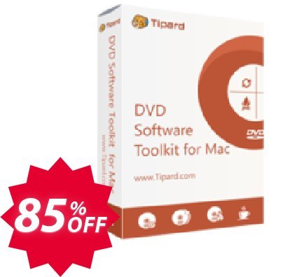Tipard DVD Software Toolkit for MAC Coupon code 85% discount 
