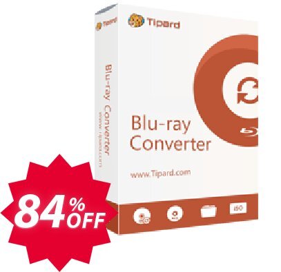 Tipard Blu-ray to MP4 Ripper Coupon code 84% discount 