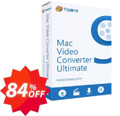 Tipard MAC DVD Converter Platinum Coupon code 84% discount 