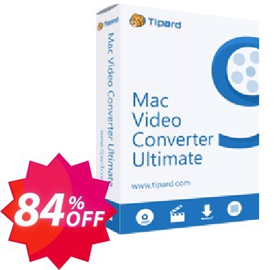 Tipard MAC DVD Converter Platinum Coupon code 84% discount 