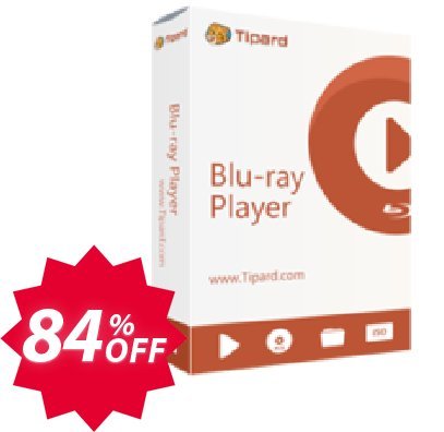 Tipard Blu-ray Player Lifetime Coupon code 84% discount 