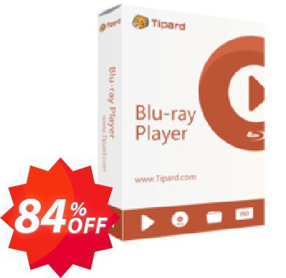 Tipard Blu-ray Player Lifetime Coupon code 84% discount 