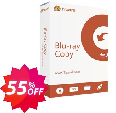 Tipard Blu-ray Copy Lifetime Coupon code 55% discount 