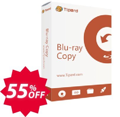 Tipard Blu-ray Copy Coupon code 55% discount 